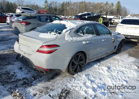 2023 Genesis G70 2.0T Awd из США, поврежденный, VIN KMTG34TA1PU109945